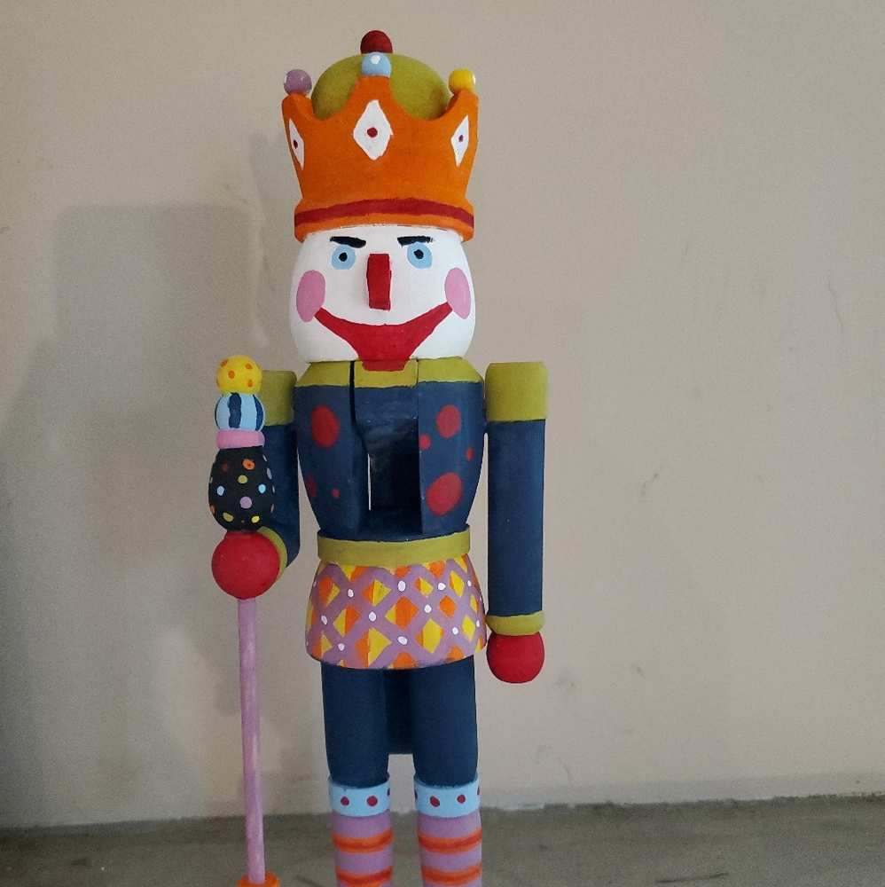 Nutcracker hand Painted clown